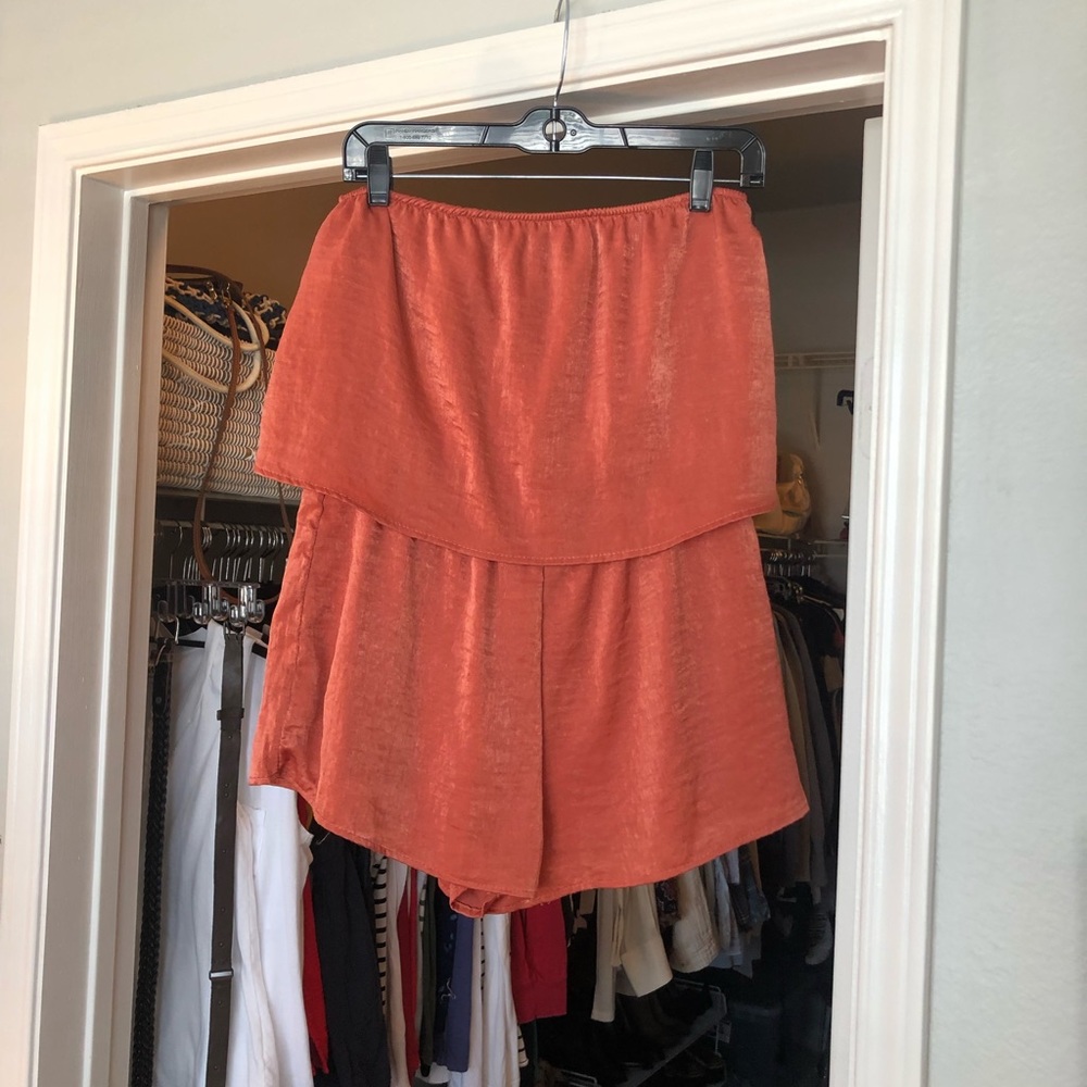 Honey Punch Orange Mini Dress